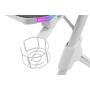 Mars Gaming MGD140RGBW White RGB Gaming Desk 140cm Extra Stands Total Mouse Pad