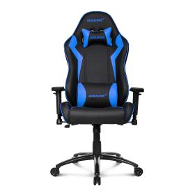 AKRacing SX Siège de jeu sur PC Chaise avec assise rembourrée Noir, Bleu