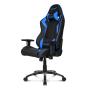 AKRacing SX PC gaming chair Upholstered seat Black, Blue