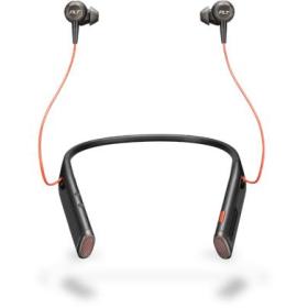 POLY Voyager 6200 UC Auriculares Inalámbrico Dentro de oído, Banda para cuello Oficina Centro de llamadas Bluetooth Negro