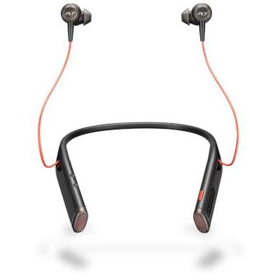 POLY Voyager 6200 UC Auriculares Inalámbrico Dentro de oído, Banda para cuello Oficina Centro de llamadas Bluetooth Negro