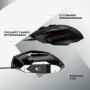 Logitech G G502 X ratón mano derecha USB tipo A Óptico 25600 DPI