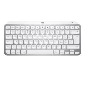 Logitech MX Keys Mini For Mac Minimalist Wireless Illuminated Keyboard teclado Bluetooth Italiano Gris