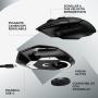 Logitech G G502 X Lightspeed ratón mano derecha RF inalámbrico Óptico 25600 DPI