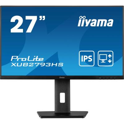 iiyama ProLite XUB2793HS-B5 LED display 68,6 cm (27 Zoll) 1920 x 1080 Pixel Full HD Schwarz
