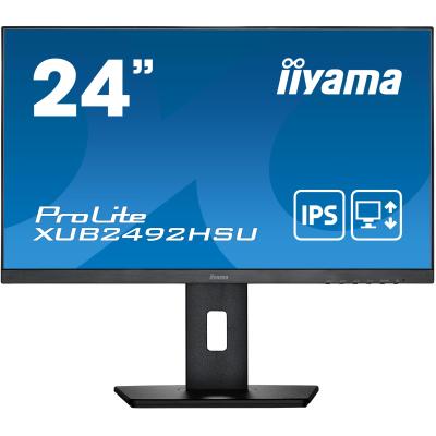 iiyama ProLite XUB2492HSU-B5 LED display 60,5 cm (23.8 Zoll) 1920 x 1080 Pixel Full HD Schwarz