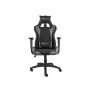 GENESIS NFG-1533 Siège pour jeu vidéo Siège de jeu sur PC Chaise avec assise rembourrée Noir, Gris