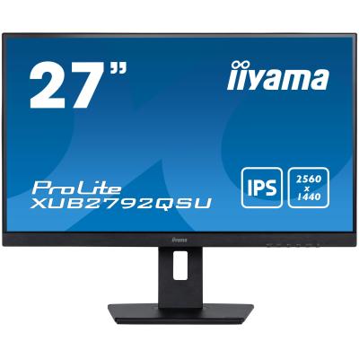 iiyama XUB2792QSU-B5 computer monitor 68.6 cm (27") 2560 x 1440 pixels Full HD LED Black