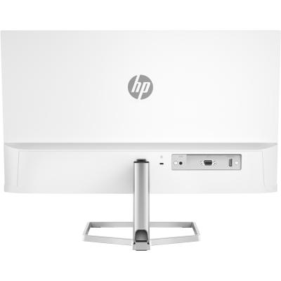 HP 27f Écran PC 27'' Full HD, Couleur Argent, IPS LED. 1920 x 1080 px,  temps de réponse 5 ms. 16:9. HDMI. VGA