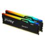 Kingston Technology FURY Beast RGB Speichermodul 64 GB 2 x 32 GB DDR5 6000 MHz