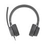 Lenovo GXD1C99243 headphones headset Wired Head-band Calls Music USB Type-C Grey
