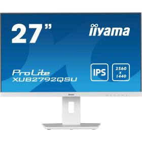 iiyama ProLite XUB2792QSU-W5 écran plat de PC 68,6 cm (27") 2560 x 1440 pixels Full HD LED Blanc