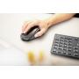 CHERRY DW 9500 SLIM Tastatur Maus enthalten RF Wireless + Bluetooth QWERTY Nordisch Schwarz, Grau