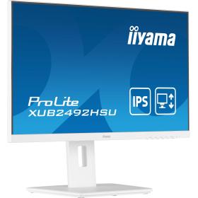 iiyama ProLite XUB2492HSU-W5 LED display 61 cm (24") 1920 x 1080 pixels Full HD White