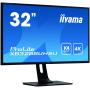 iiyama ProLite XB3288UHSU-B1 LED display 80 cm (31.5") 3840 x 2160 Pixeles 4K Ultra HD Negro