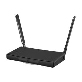 Mikrotik hAP ax³ router wireless Gigabit Ethernet Dual-band (2.4 GHz 5 GHz) Nero