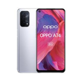 OPPO A74 5G 16,5 cm (6.5") Double SIM Android 11 USB Type-C 6 Go 128 Go 5000 mAh Argent