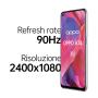 OPPO A74 5G 16,5 cm (6.5") Double SIM Android 11 USB Type-C 6 Go 128 Go 5000 mAh Argent