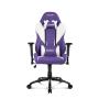 AKRacing SX PC gaming chair Upholstered padded seat Violet, White