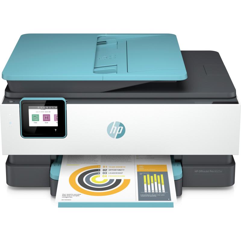 ▷ HP OfficeJet Pro HP 8025e All-in-One-Drucker, Farbe, Drucker für Zu  Hause, Drucken, Kopieren, Scannen, Faxen, HP+ Mit HP | Trippodo