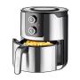 Unold 58655 fryer Double 5 L 1400 W Hot air fryer Black, Stainless steel