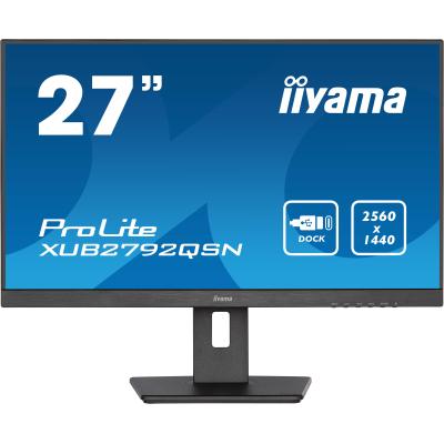 iiyama ProLite 68.6 cm (27") 2560 x 1440 pixels Wide Quad HD LED Black
