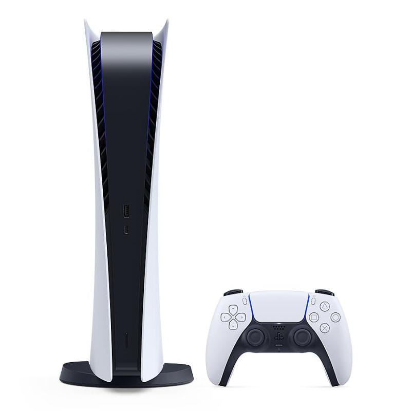 ▷ Sony PlayStation 5 Digital Edition 825 GB WLAN Schwarz, Weiß | Trippodo