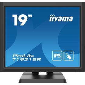 iiyama ProLite T1931SR-B6 écran plat de PC 48,3 cm (19") 1280 x 1024 pixels SXGA Écran tactile Multi-utilisateur Noir