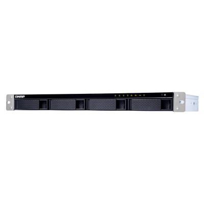 QNAP TS-431XeU NAS Rack (1U) Eingebauter Ethernet-Anschluss Schwarz, Edelstahl Alpine AL-314
