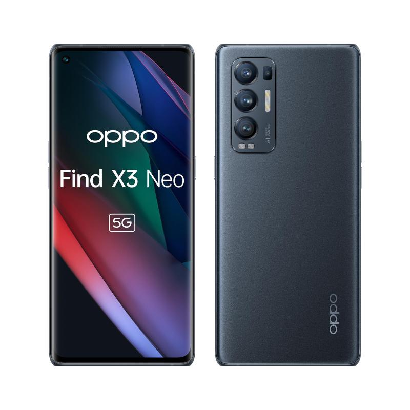 ▷ OPPO Find X3 Neo 16.6 cm (6.55) Dual SIM ColorOS 11.1 5G USB Type-C 12  GB 256 GB 4500 mAh Black