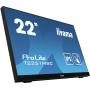 iiyama ProLite T2251MSC-B1 pantalla para PC 54,6 cm (21.5") 1920 x 1080 Pixeles Full HD LED Pantalla táctil Multi-usuario Negro
