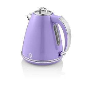 Swan Retro electric kettle 1.5 L 3000 W Purple