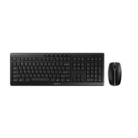 CHERRY Stream Desktop keyboard Mouse included RF Wireless QWERTY US English Black