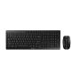 CHERRY Stream Desktop Tastatur Maus enthalten RF Wireless QWERTY US Englisch Schwarz