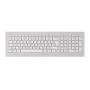 CHERRY DW 8000 keyboard Mouse included RF Wireless Swiss Silver, White