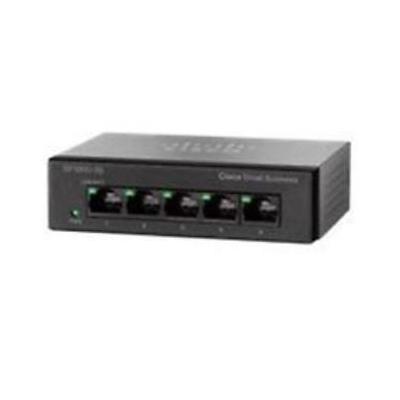 Cisco Small Business SG110D-05 Unmanaged L2 Gigabit Ethernet (10 100 1000) Schwarz