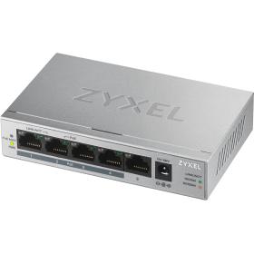 Zyxel GS1005HP Non-géré Gigabit Ethernet (10 100 1000) Connexion Ethernet, supportant l'alimentation via ce port (PoE) Argent
