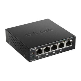 D-Link DGS-1005P Netzwerk-Switch Unmanaged L2 Gigabit Ethernet (10 100 1000) Power over Ethernet (PoE) Schwarz