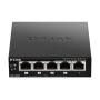 D-Link DGS-1005P Netzwerk-Switch Unmanaged L2 Gigabit Ethernet (10 100 1000) Power over Ethernet (PoE) Schwarz