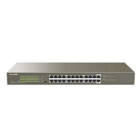 IP-COM Networks G1124P-24-250W Netzwerk-Switch Unmanaged Gigabit Ethernet (10 100 1000) Power over Ethernet (PoE) 1U Grau