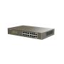 IP-COM Networks G1116P-16-150W network switch Gigabit Ethernet (10 100 1000) Power over Ethernet (PoE) Grey