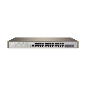 IP-COM Networks Pro-S24-410W Gestito L2 L3 Gigabit Ethernet (10 100 1000) Supporto Power over Ethernet (PoE) 1U Grigio