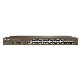 IP-COM Networks G5328F commutateur réseau Géré L3 Gigabit Ethernet (10 100 1000) Gris