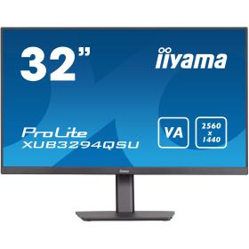 iiyama ProLite XUB3294QSU-B1 Computerbildschirm 80 cm (31.5 Zoll) 2560 x 1440 Pixel Wide Quad HD LCD Schwarz