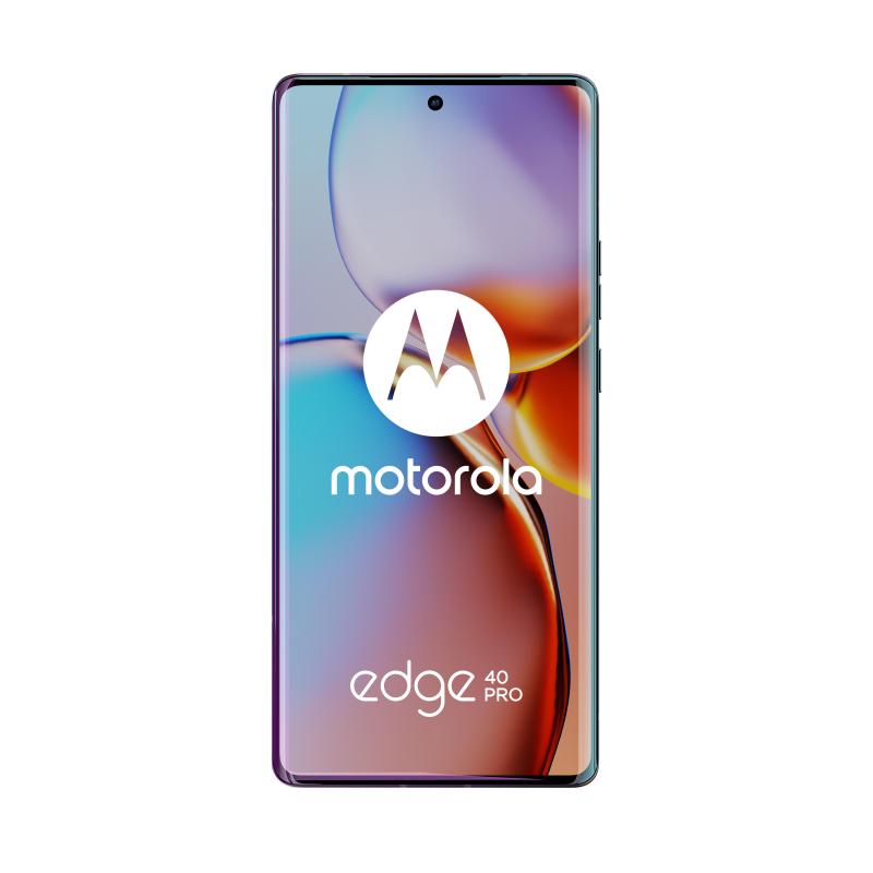 ▷ Motorola Edge 40 Pro 16,9 cm (6.67) SIM doble Android 13 5G USB Tipo C  12 GB 256 GB 4600 mAh Azul