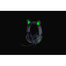 Razer Kraken Kitty V2 Pro Kopfhörer Kabelgebunden Kopfband Gaming USB Typ-A Schwarz