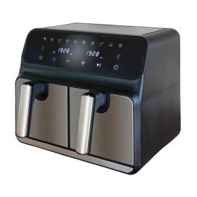 Unold 58685 fryer Double 8 L Stand-alone 1700 W Hot air fryer Black, Grey