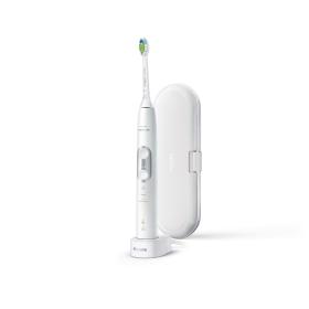Philips Sonicare HX6877 28 cepillo eléctrico para dientes Adulto Cepillo dental sónico Plata, Blanco