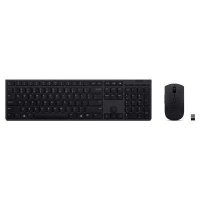 Lenovo 4X31K03951 teclado Ratón incluido RF Wireless + Bluetooth Italiano Negro