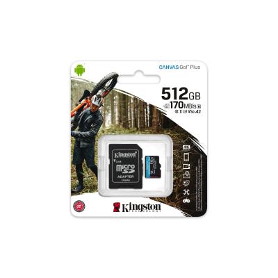 ▷ Kingston Technology Canvas Go! Plus 512 Go MicroSD UHS-I Classe 10